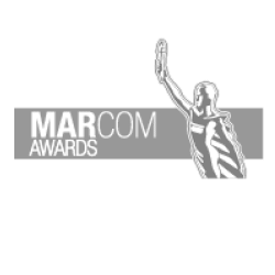 Marcom awards logo - website design award