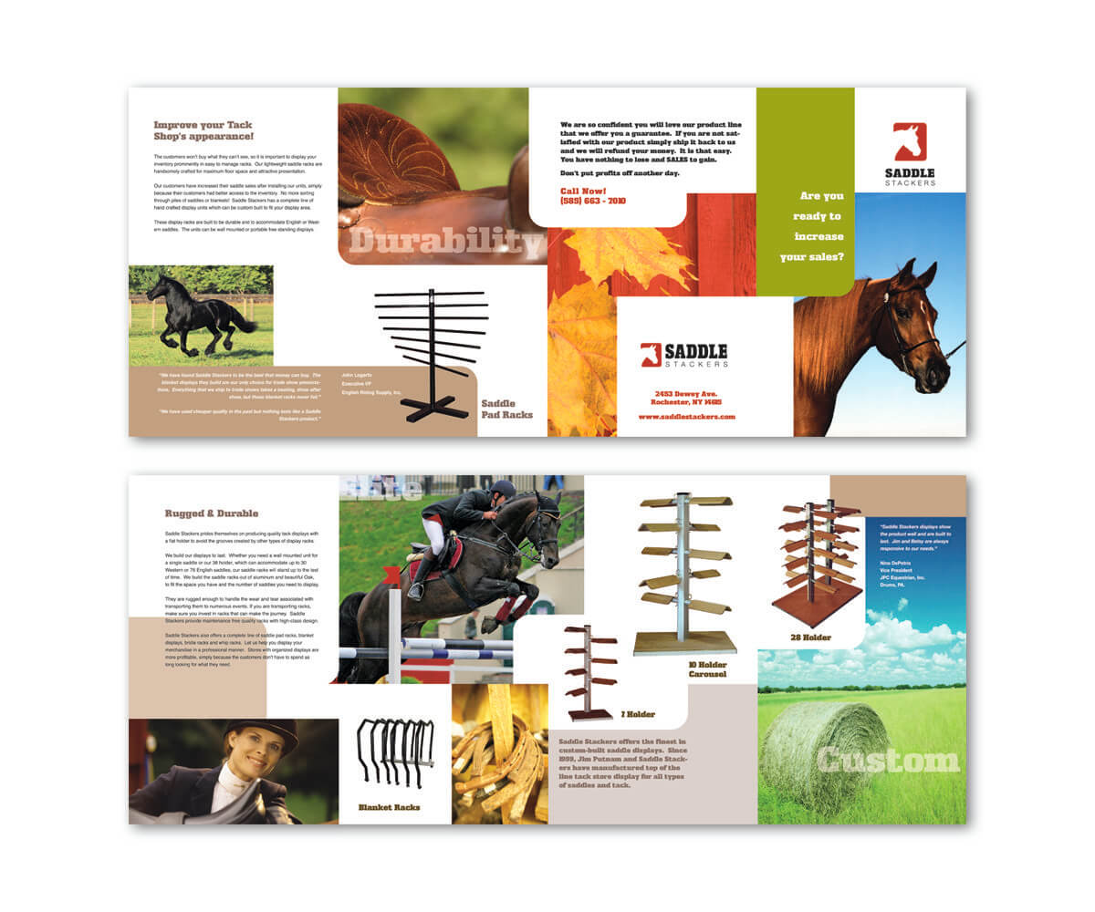Rochester NY Web Design SEO brochure graphic design