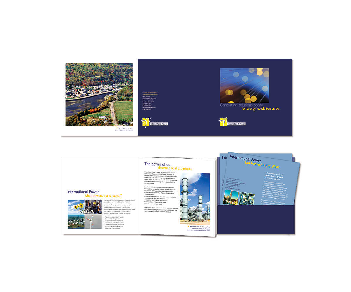 Atlanta web design seo brochure with inserts 2