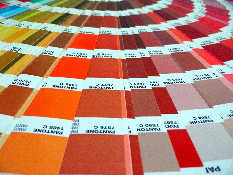 Graphic design must have tools - Pantone swatch book