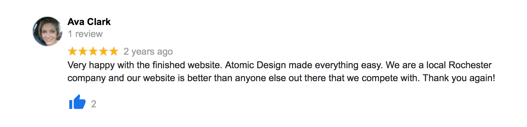 Reviews 14 rochester seo web atomic design reviews
